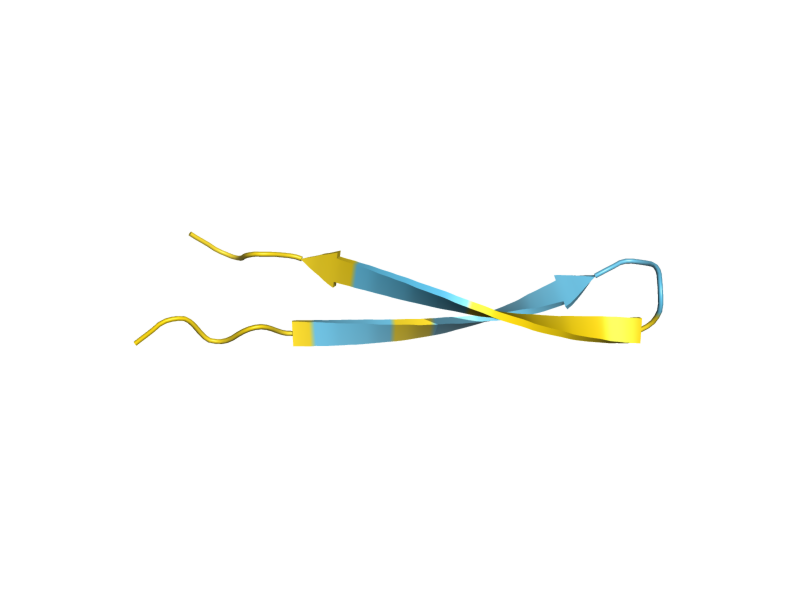 AlphaFold predicted structure of RDT1