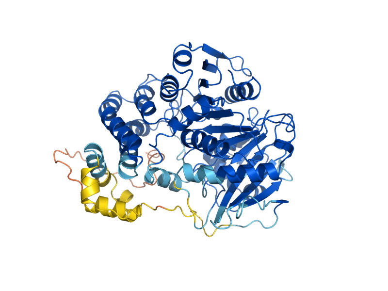 AlphaFold predicted structure of PRC1