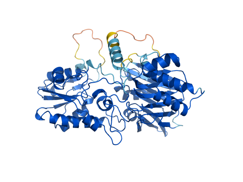 AlphaFold predicted structure of ADE4