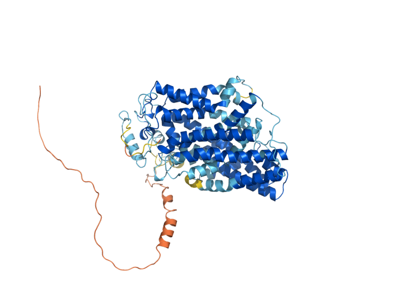 AlphaFold predicted structure of FUR4