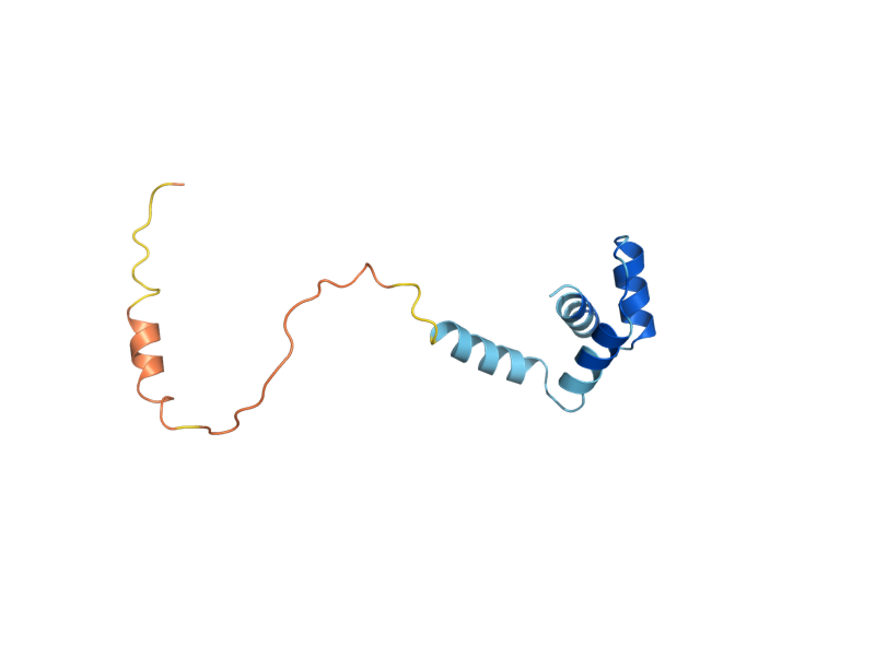 AlphaFold predicted structure of RPP2A