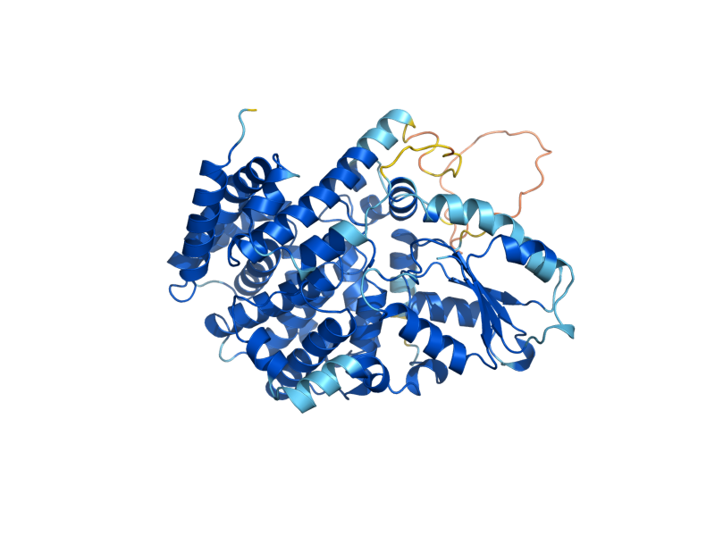 AlphaFold predicted structure of PDE2