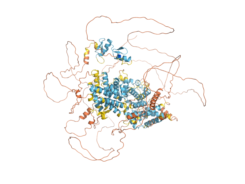 AlphaFold predicted structure of ADR1