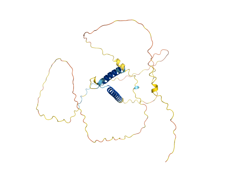 AlphaFold predicted structure of PHO4