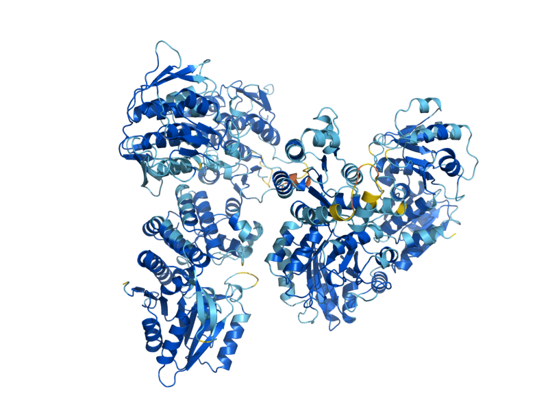 AlphaFold predicted structure of ARO1