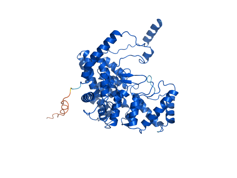 AlphaFold predicted structure of CIT2