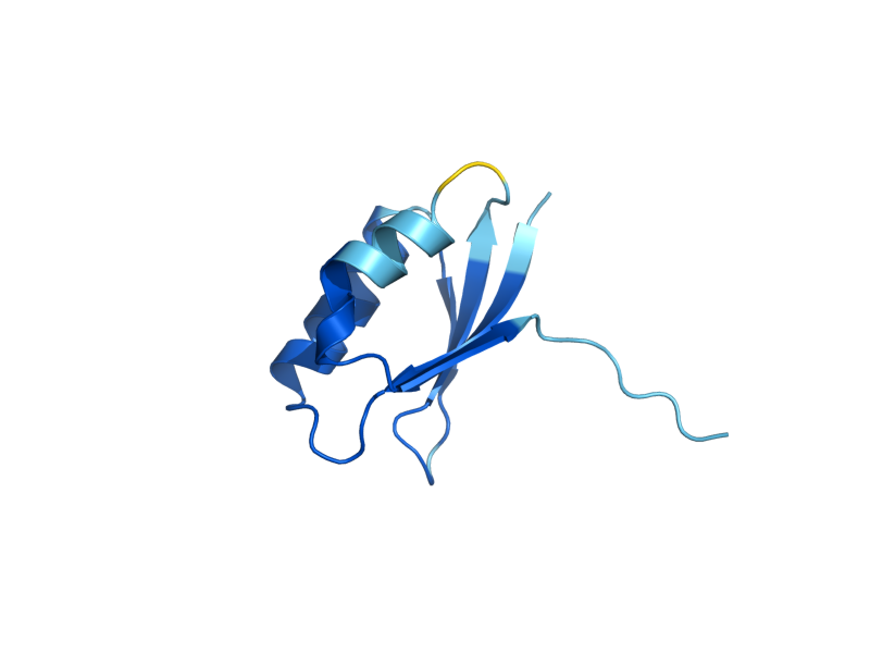 AlphaFold predicted structure of PBI2