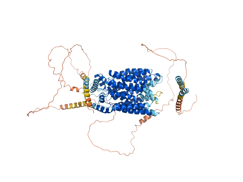 AlphaFold predicted structure of SNF3
