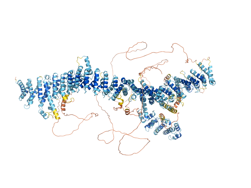 AlphaFold predicted structure of SEC7