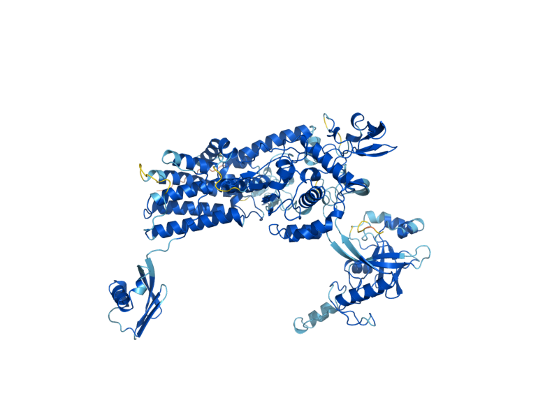 AlphaFold predicted structure of NAM2