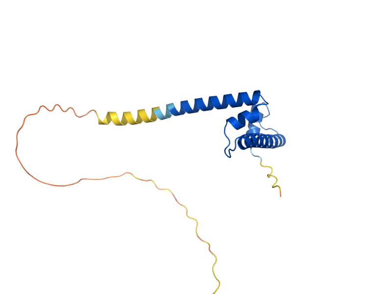AlphaFold predicted structure of TAF13