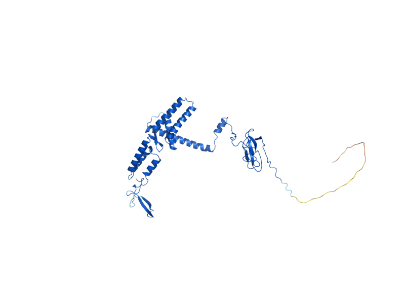 AlphaFold predicted structure of MRP7