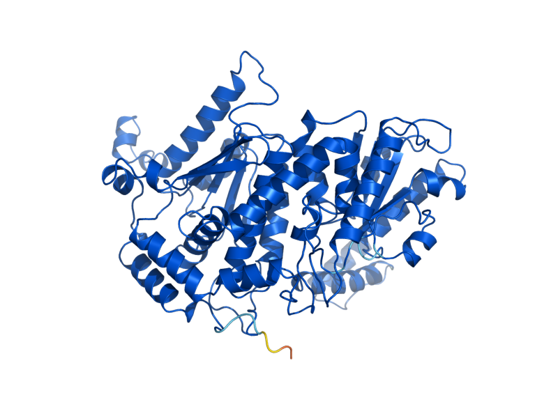 AlphaFold predicted structure of PGI1