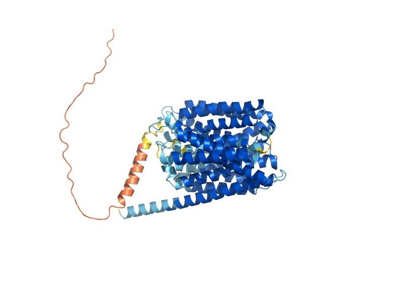 AlphaFold predicted structure of ATR1