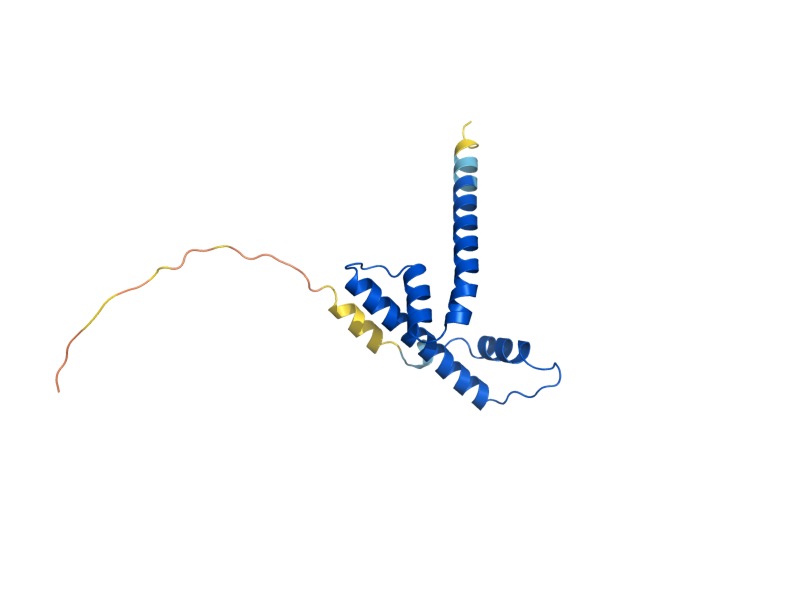 AlphaFold predicted structure of HAP3