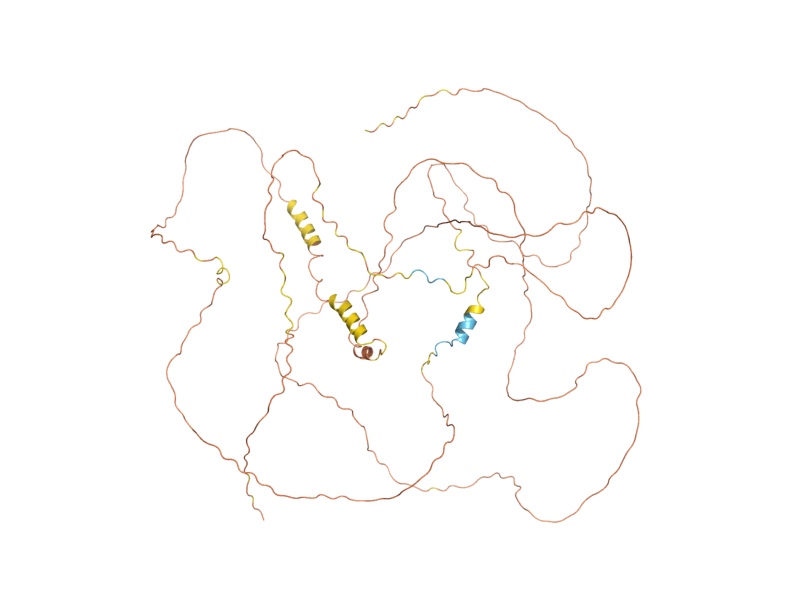 AlphaFold predicted structure of HAP4