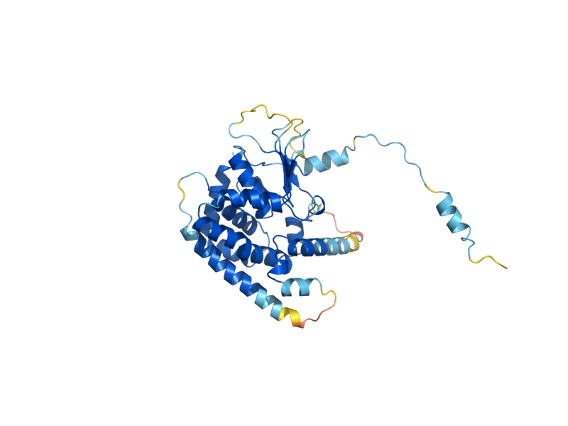 AlphaFold predicted structure of SAM35