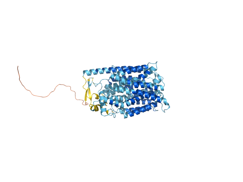 AlphaFold predicted structure of DAL5