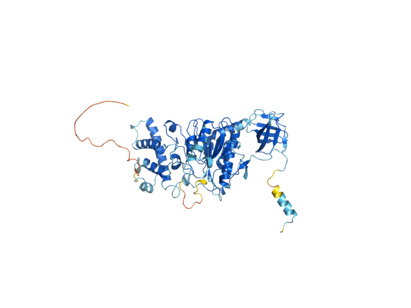 AlphaFold predicted structure of VMA2