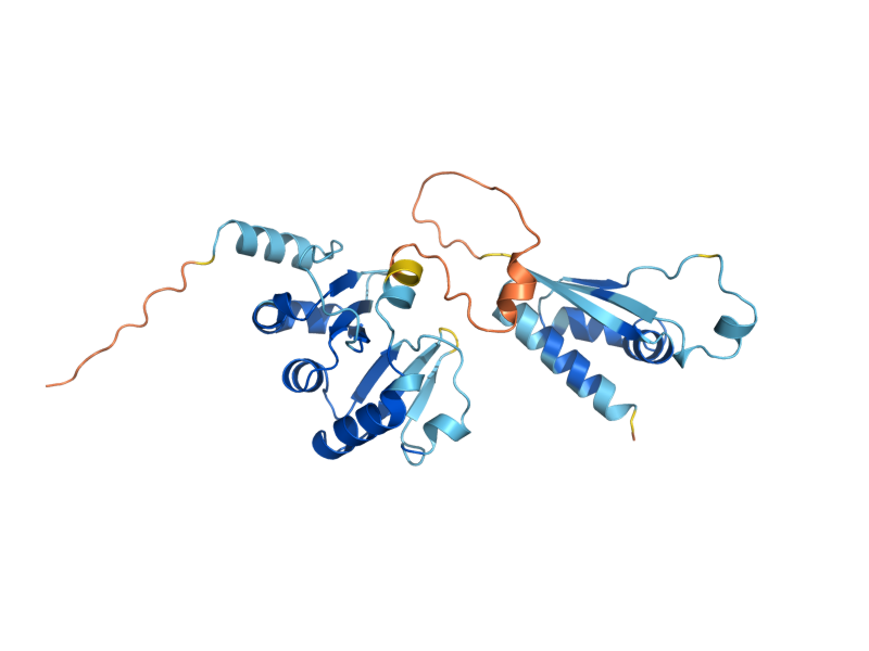 AlphaFold predicted structure of MER1