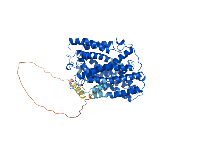 AlphaFold predicted structure of FCY2