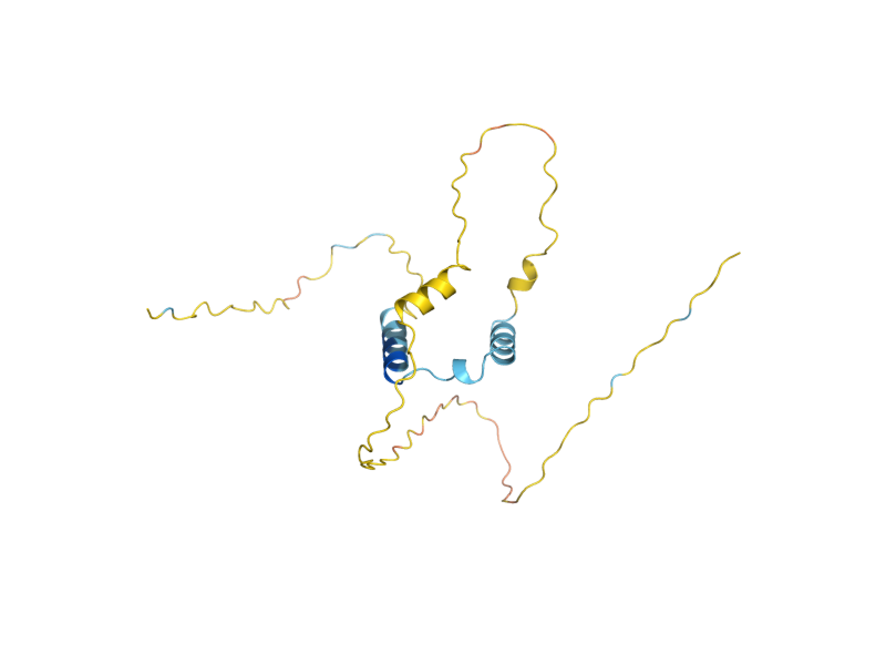 AlphaFold predicted structure of SPO12