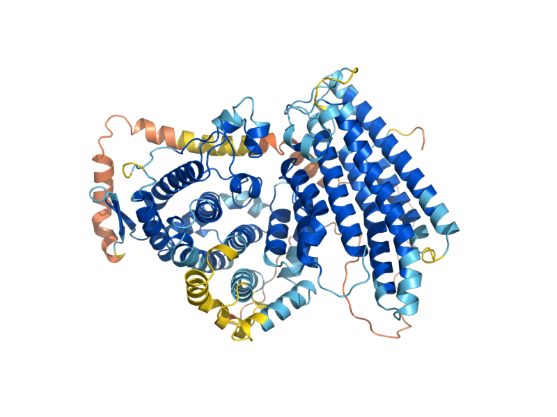 AlphaFold predicted structure of EST1