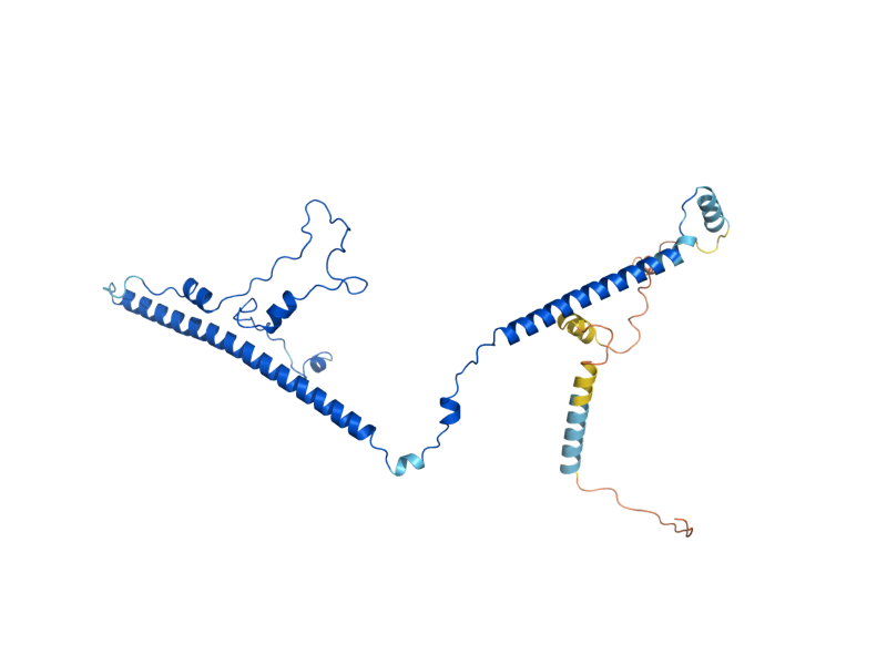 AlphaFold predicted structure of PET123