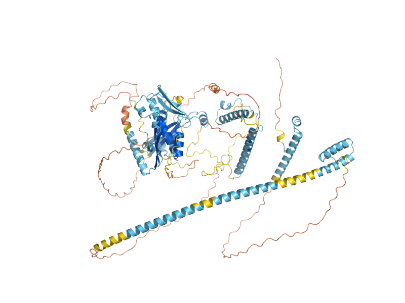 AlphaFold predicted structure of SNF5