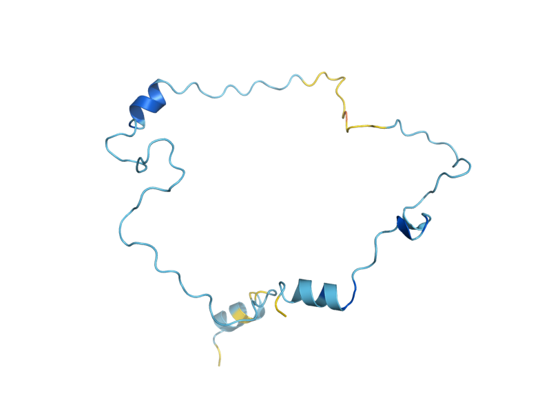 AlphaFold predicted structure of KGD4