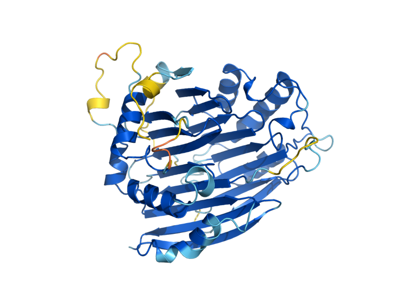 AlphaFold predicted structure of SPE2