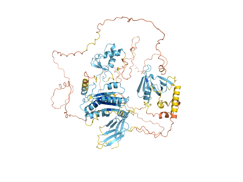 AlphaFold predicted structure of FAR1