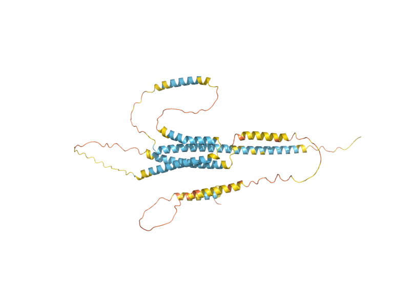 AlphaFold predicted structure of OPI1