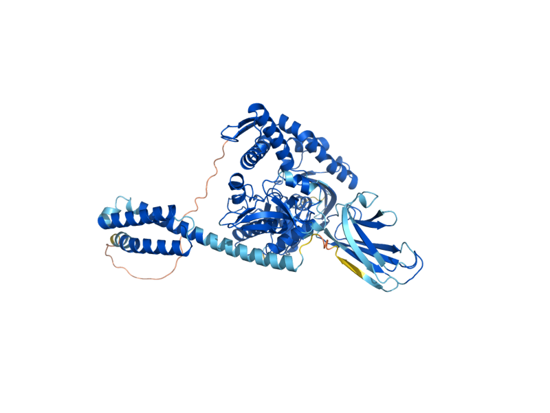 AlphaFold predicted structure of SSA4