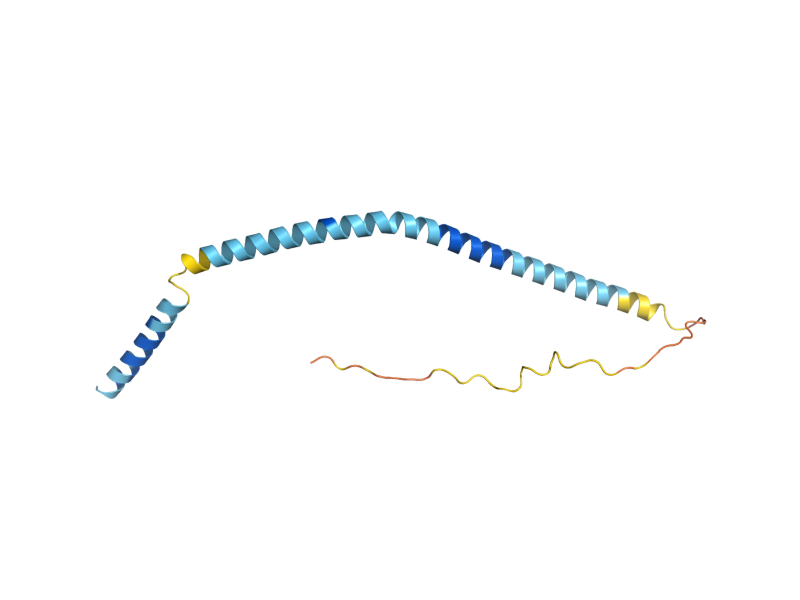 AlphaFold predicted structure of BET1