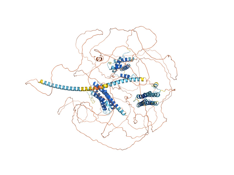 AlphaFold predicted structure of SPA2