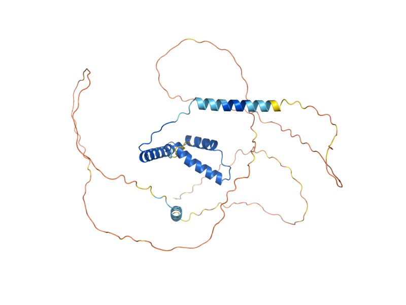 AlphaFold predicted structure of ROX1