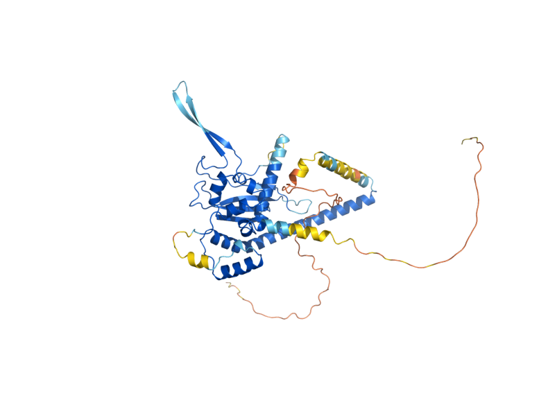 AlphaFold predicted structure of NAP1