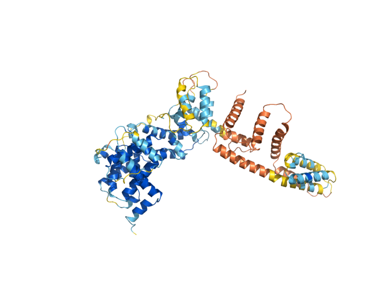AlphaFold predicted structure of BUD5