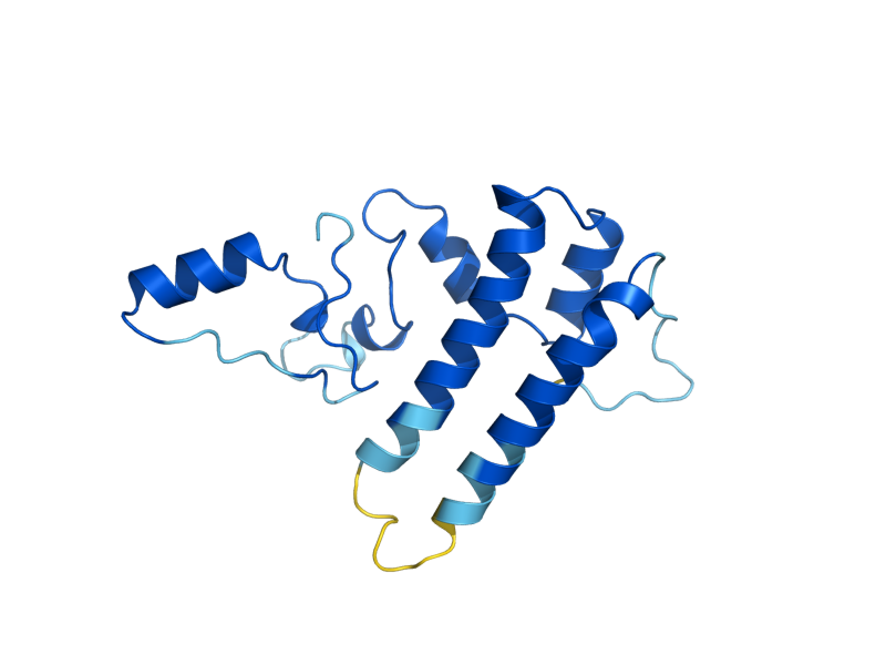 AlphaFold predicted structure of BUD31