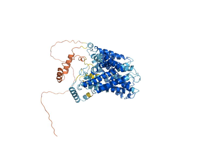 AlphaFold predicted structure of AGP1