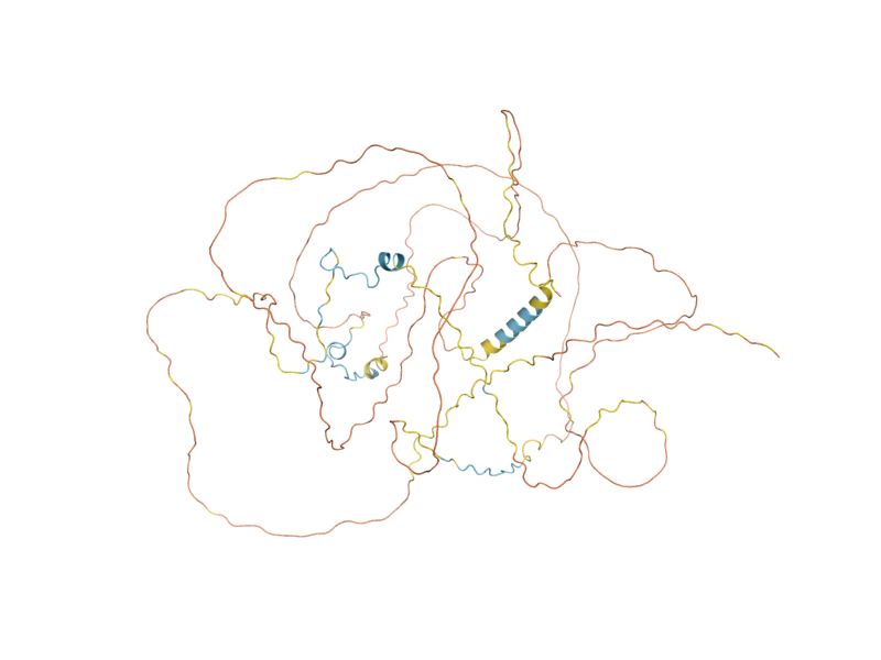 AlphaFold predicted structure of LRE1