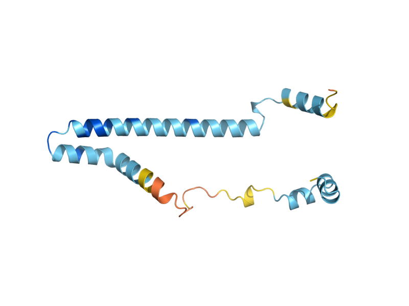 AlphaFold predicted structure of AHC2