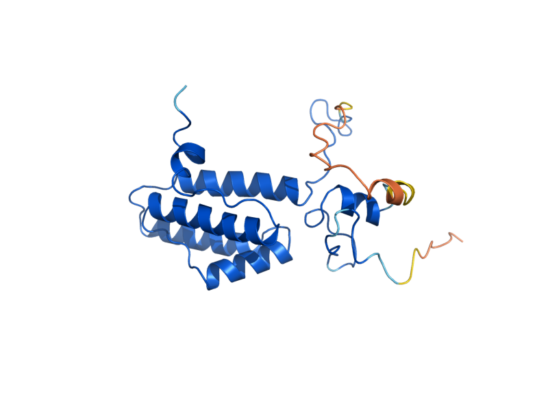 AlphaFold predicted structure of ERV1