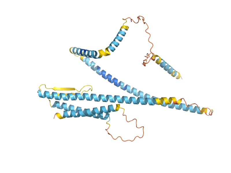 AlphaFold predicted structure of SEC20