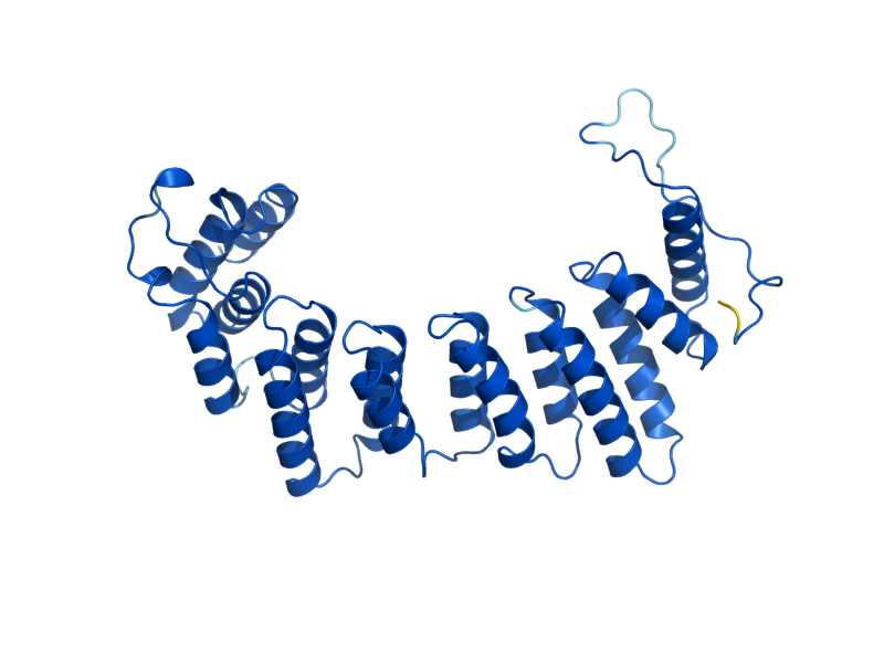AlphaFold predicted structure of RAM2