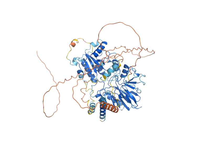 AlphaFold predicted structure of PSO2