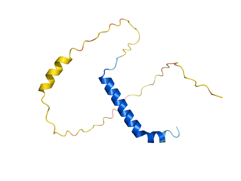 AlphaFold predicted structure of QRI5