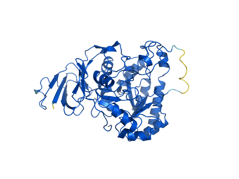 AlphaFold predicted structure of DAL1