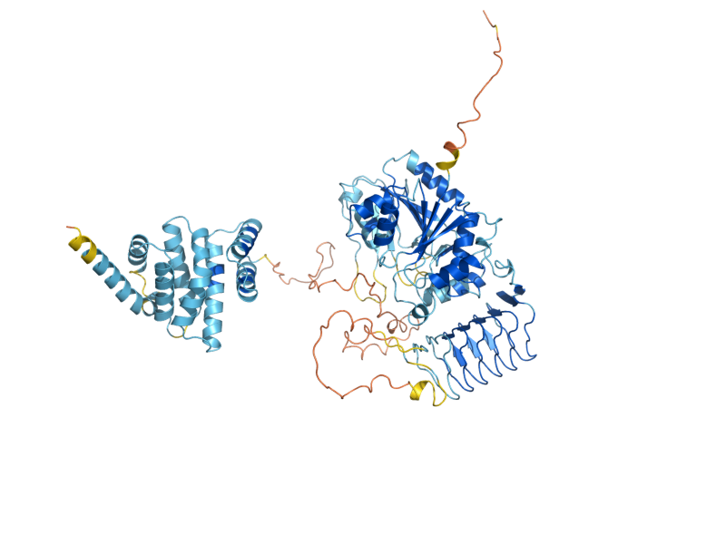 AlphaFold predicted structure of GCD6